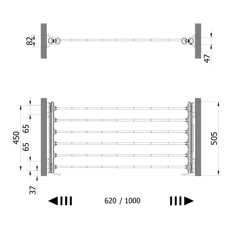 Hosenhalter aus- und herausziehbar  braun-braun 4